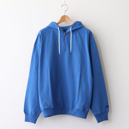 9.5oz Cotton Jersey Field Hooded Parka #Royal Blue [N24FH006]