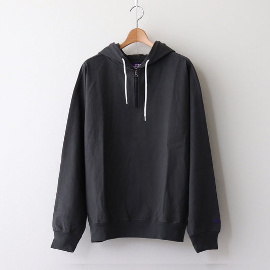 9.5oz Cotton Jersey Field Hooded Parka #Charcoal [N24FH006]