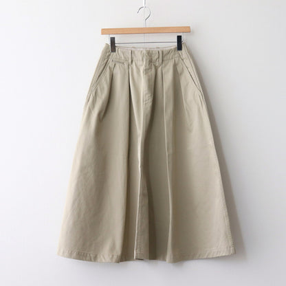 Chino Skirt #Khaki [SUES400
]