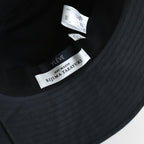 KIJIMA TAKAYUKI  COATED ORGANIC COTTON CHINO HAT #MIDNIGHT [16841 76101]