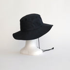 KIJIMA TAKAYUKI  COATED ORGANIC COTTON CHINO HAT #MIDNIGHT [16841 76101]