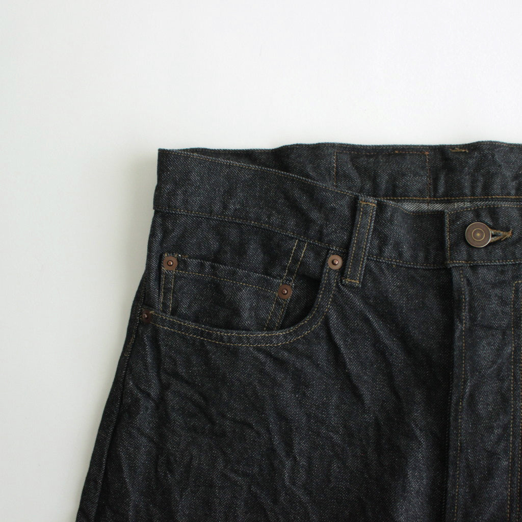 13.5oz Denim Pants Classic #SulfurBlack [bROOTS24S7]