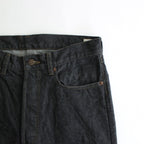13.5oz Denim Pants Narrow #SulfurBlack [bROOTS24S8]