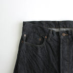 13.5oz Denim Pants Narrow #SulfurBlack [bROOTS24S8]