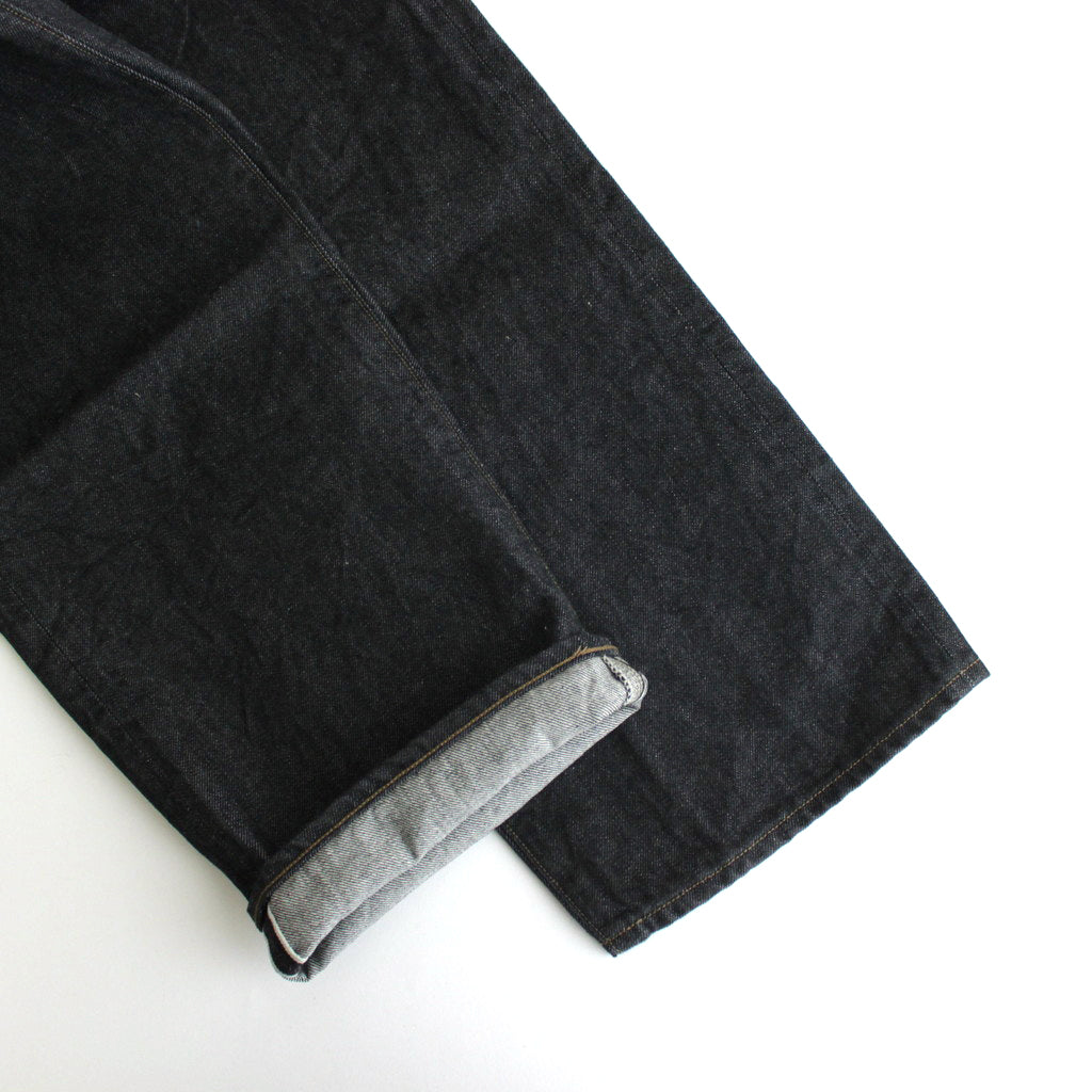13.5oz Denim Pants Narrow #SulfurBlack [bROOTS24S8]
