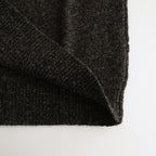 British Wool Half Zip Knit Made by macalastair #Dark Graphite x Gritstone [6033-1301]