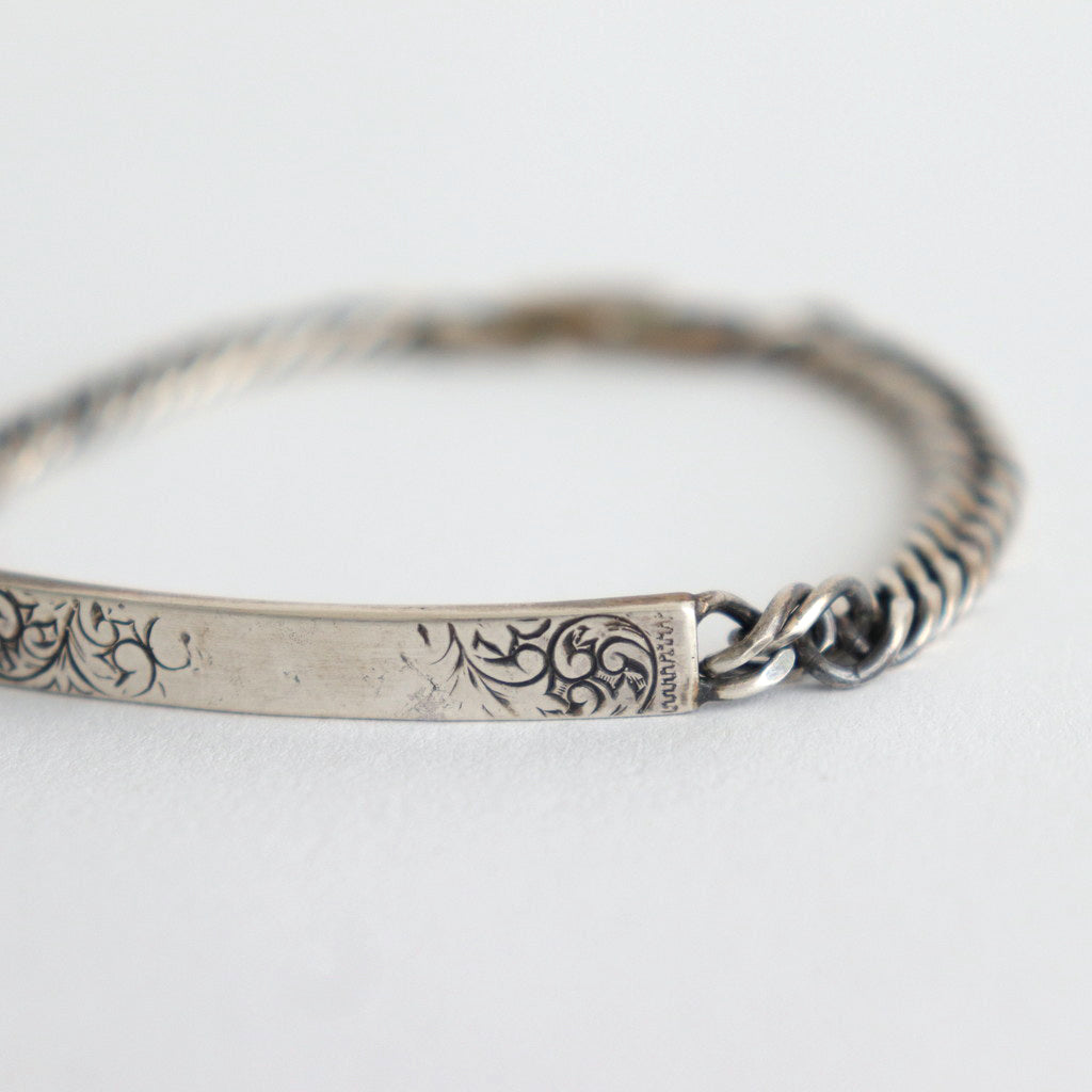 ID BRACELET - ARABESQUE #SILVER [X02003] - Diffusion 三重県四日市