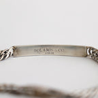 ID BRACELET - ARABESQUE #SILVER [X02003]