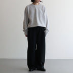 ALPHADRY Wide Pants #Black [SUCF363]