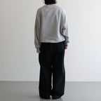 ALPHADRY Wide Pants #Black [SUCF363]