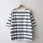 CRABBIE / ジャカード S/S ポケットTee #OFF WHITE [DN-1202C2]