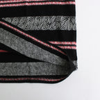 CRABBIE / ジャカード S/S ポケットTee #BLACK [DN-1202C2]