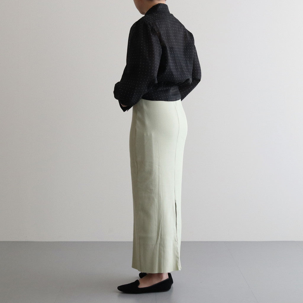 Soft Cotton RIB Skirt #MintGrey [BHSW24S15]