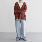 LAMBS WOOL KN P/O #BROWN [16832 60074]