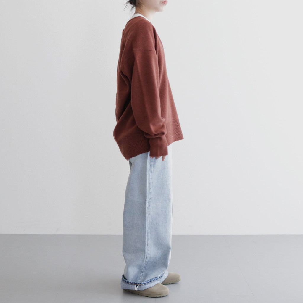 LAMBS WOOL KN P/O #BROWN [16832 60074]