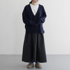 LAMBS WOOL KN P/O #NAVY [16832 60074]