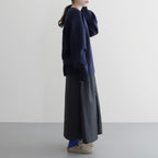 LAMBS WOOL KN P/O #NAVY [16832 60074]