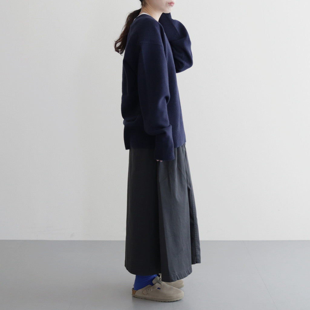 LAMBS WOOL KN P/O #NAVY [16832 60074]