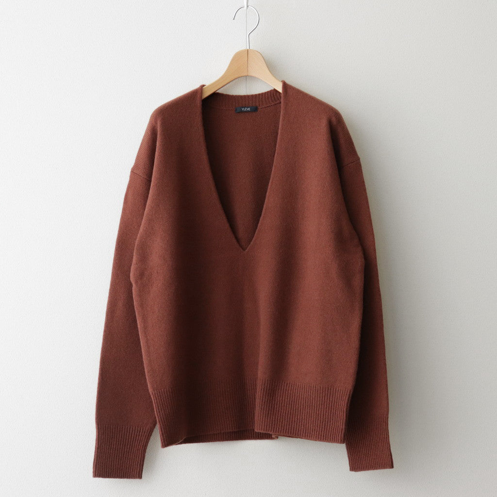 LAMBS WOOL KN P/O #BROWN [16832 60074]