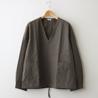 OVER SMOCK #CARBON [PMAR-SJ02]