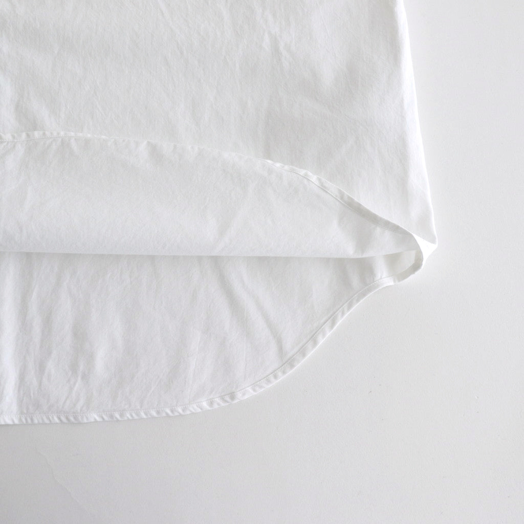 ORGANIC COTTON HIGH DENSITY SATIN SH #WHITE [17031 50314]