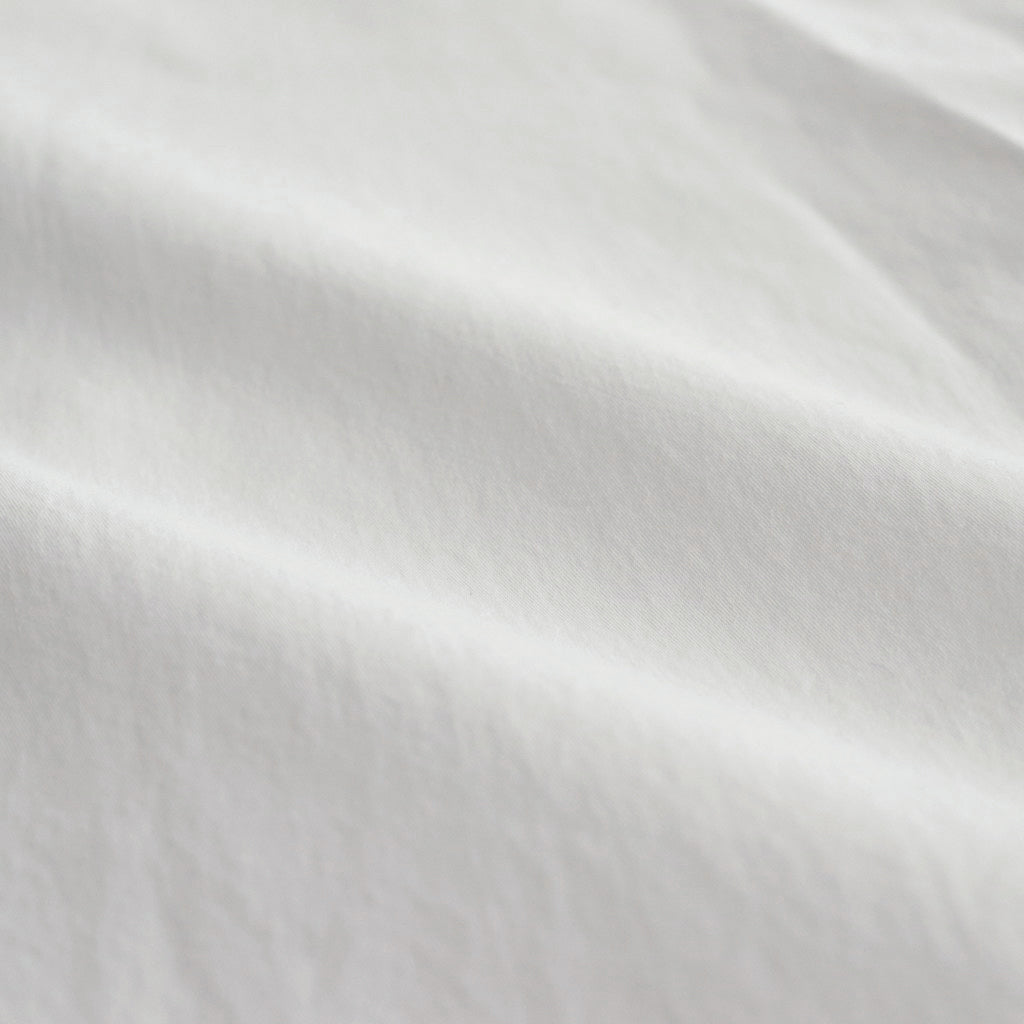 ORGANIC COTTON HIGH DENSITY SATIN SH #WHITE [17031 50314]