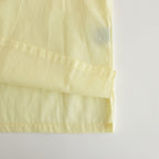 ORGANIC PERU PIMA COTTON LOAN OPEN COLLAR SHIRT #YELLOW [A24A-18SH03C]