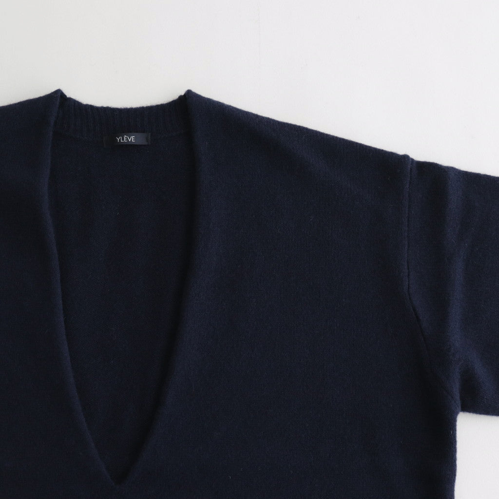 LAMBS WOOL KN P/O #NAVY [16832 60074]
