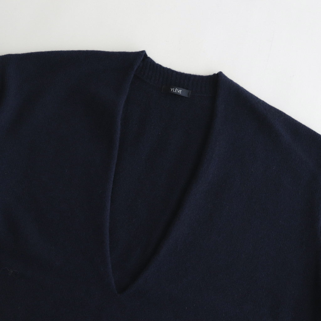 LAMBS WOOL KN P/O #NAVY [16832 60074]