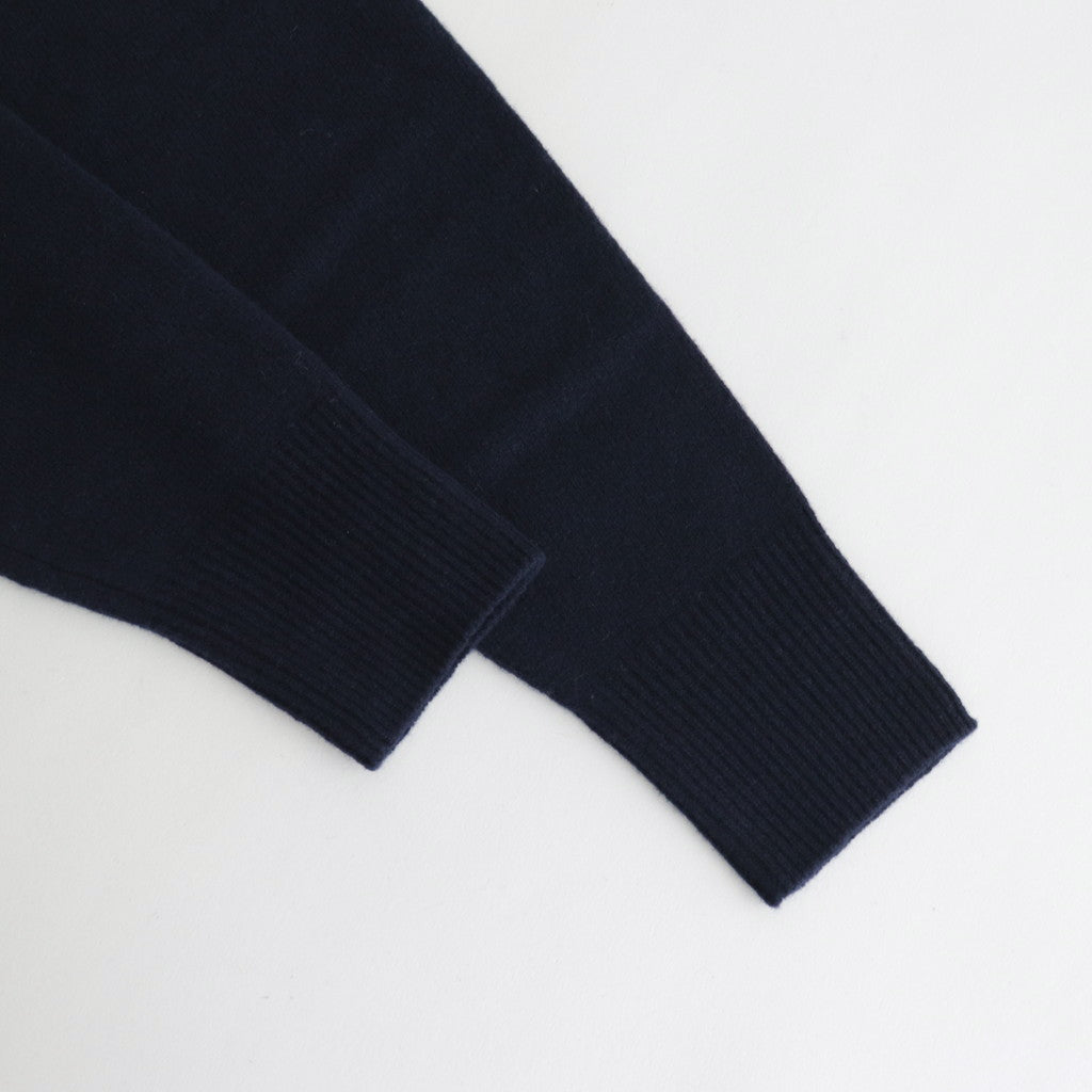 LAMBS WOOL KN P/O #NAVY [16832 60074]