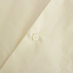 ORGANIC GIZA TYPEWRITER COMFORT FIT SHIRT #ECRU [A24A-09SH01C]