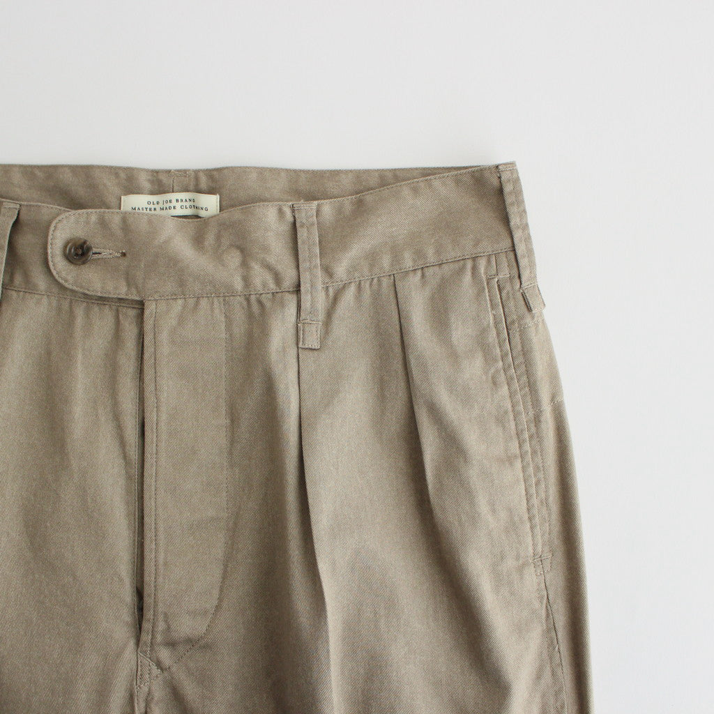 PLEATED WAIST MONTY TROUSER #DUNE [241OJ-PT18]