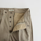 PLEATED WAIST MONTY TROUSER #DUNE [241OJ-PT18]