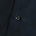 WOOL REGULAR COLLAR SHIRT #NAVY [BN-24SM-026]