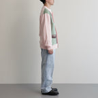 MACDUFF / ヤーディーカーディー #PINK × MINT [DN-0701K2]