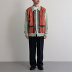 MACDUFF / ヤーディーカーディー #GREEN × ORANGE [DN-0701K2]