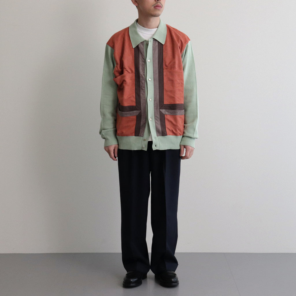 MACDUFF / ヤーディーカーディー #GREEN × ORANGE [DN-0701K2]