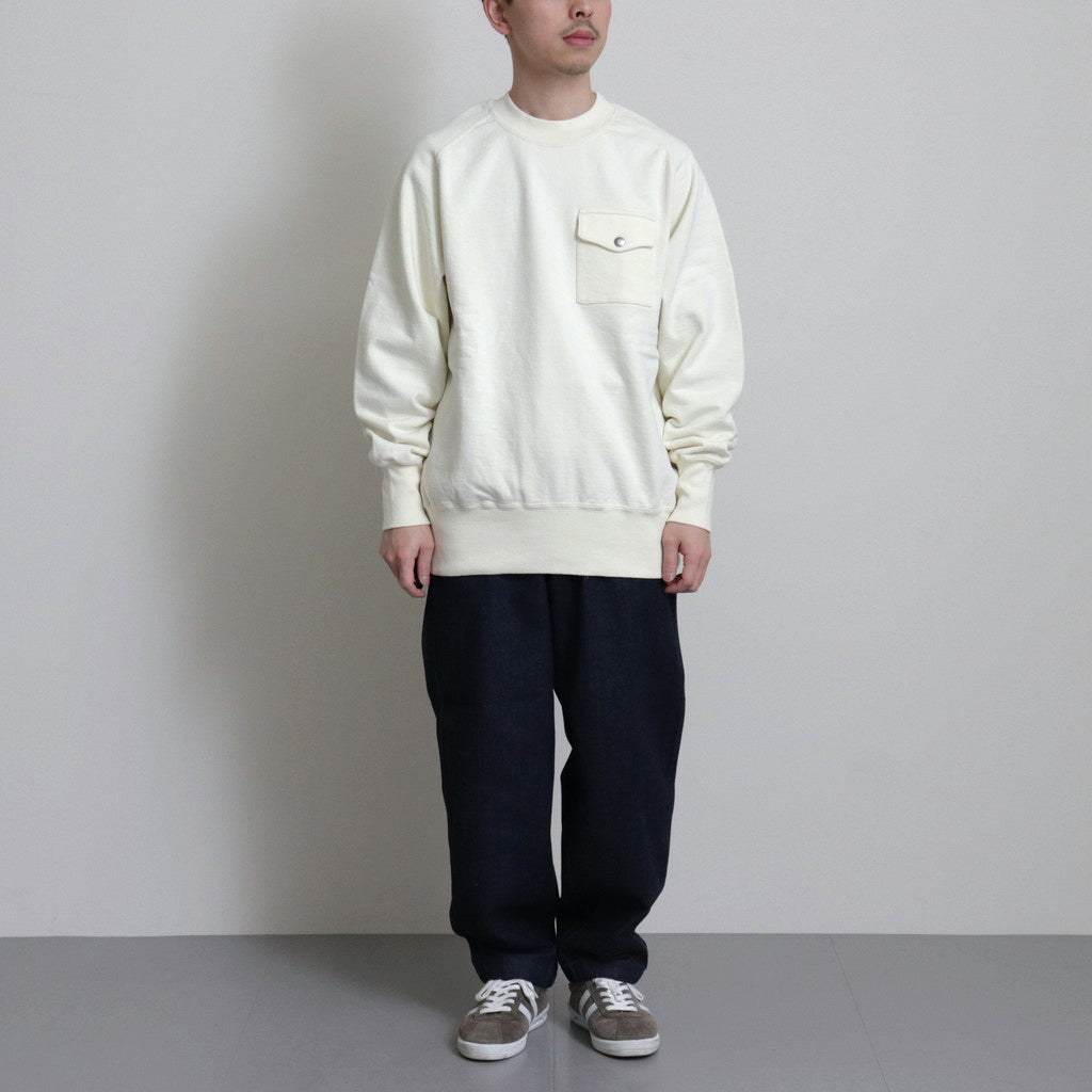 Field Graphic Sweatshirt #Ivory [NT6401N]