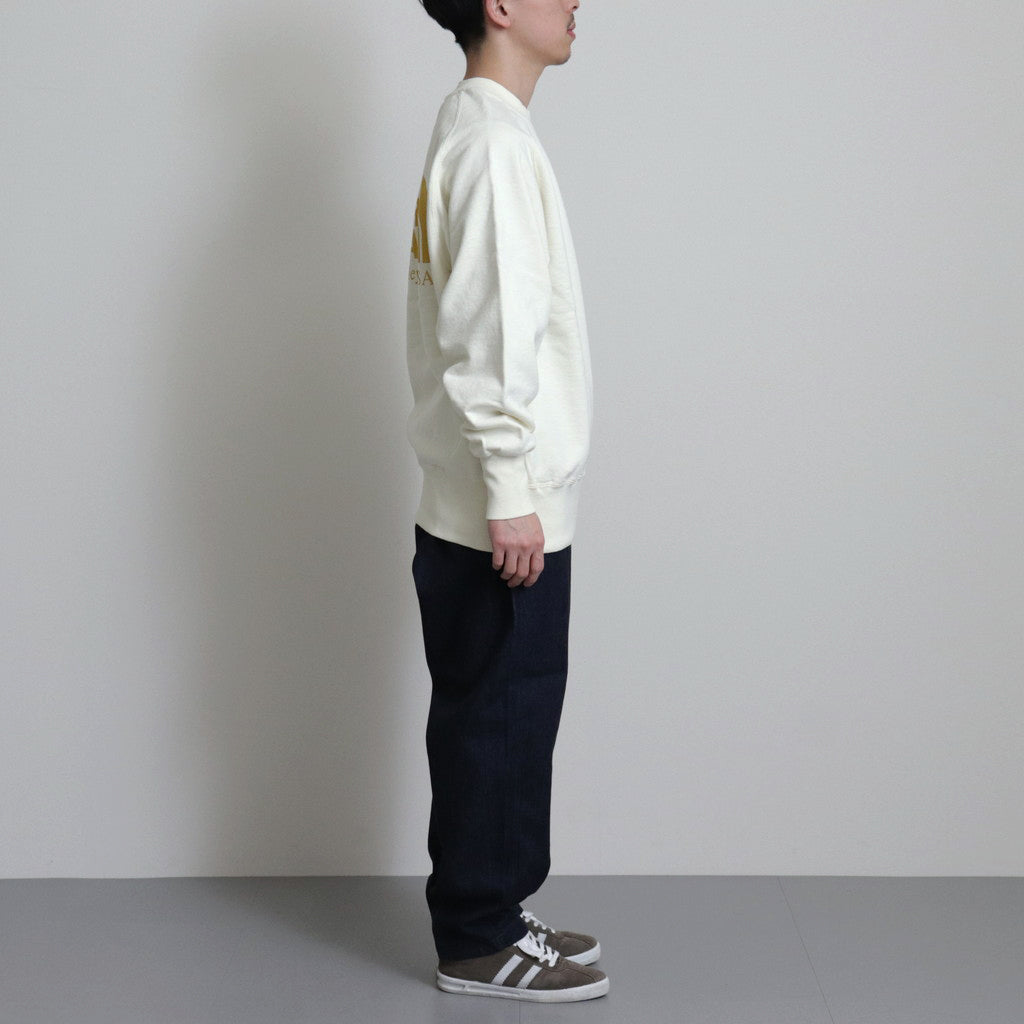 Field Graphic Sweatshirt #Ivory [NT6401N]