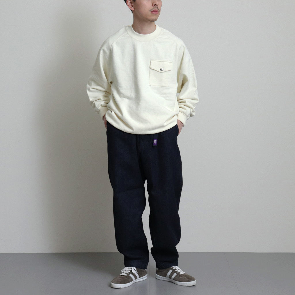 Field Graphic Sweatshirt #Ivory [NT6401N]