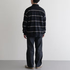 13.5oz Denim Pants Narrow #SulfurBlack [bROOTS24S8]