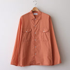 OFFICER SHIRT #ORANGE [M24A-10SH01C]
