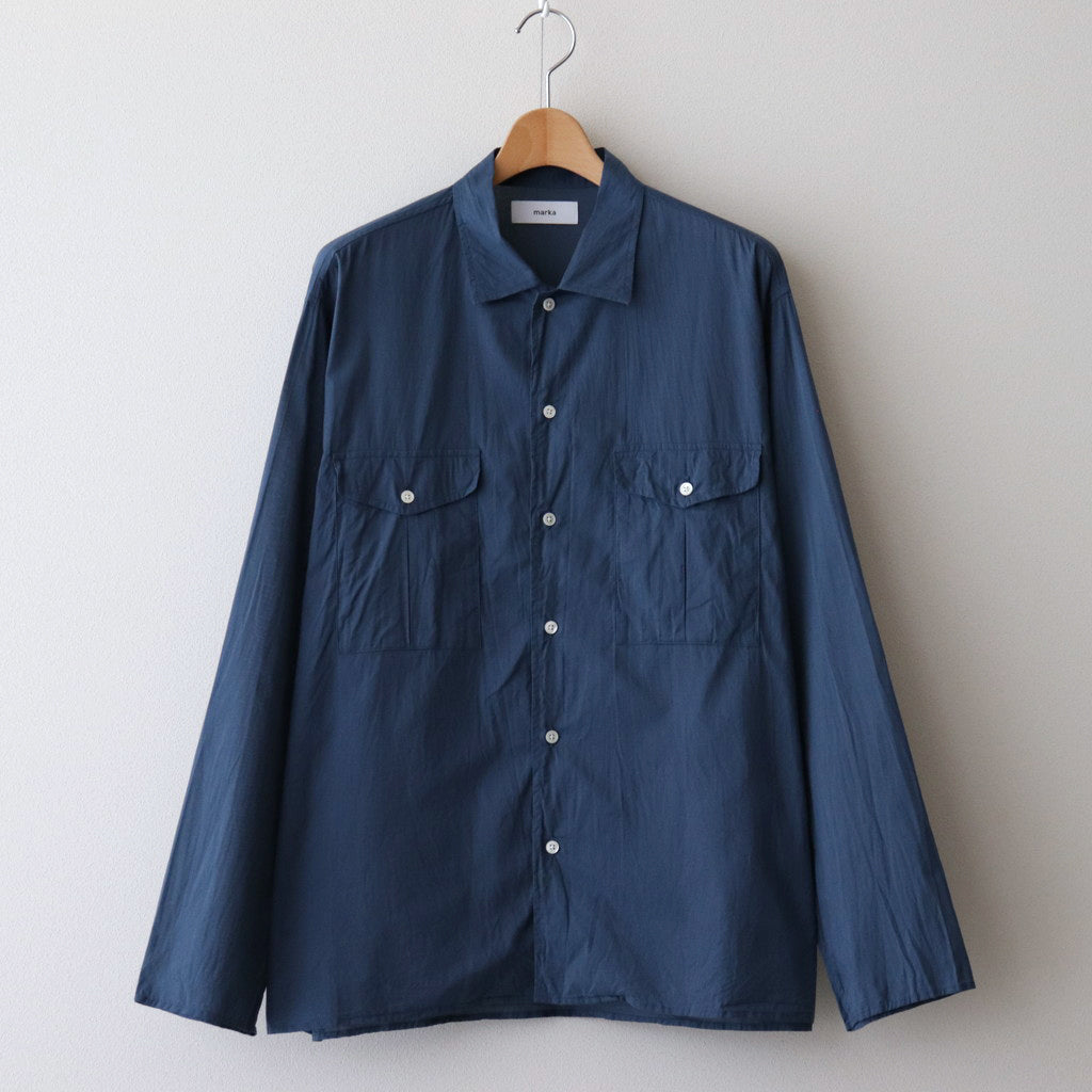 OFFICER SHIRT #BLUE [M24A-10SH01C]