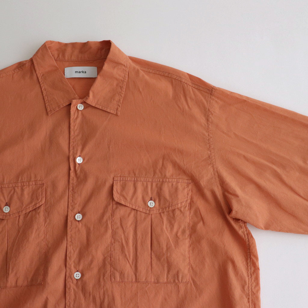 OFFICER SHIRT #ORANGE [M24A-10SH01C]