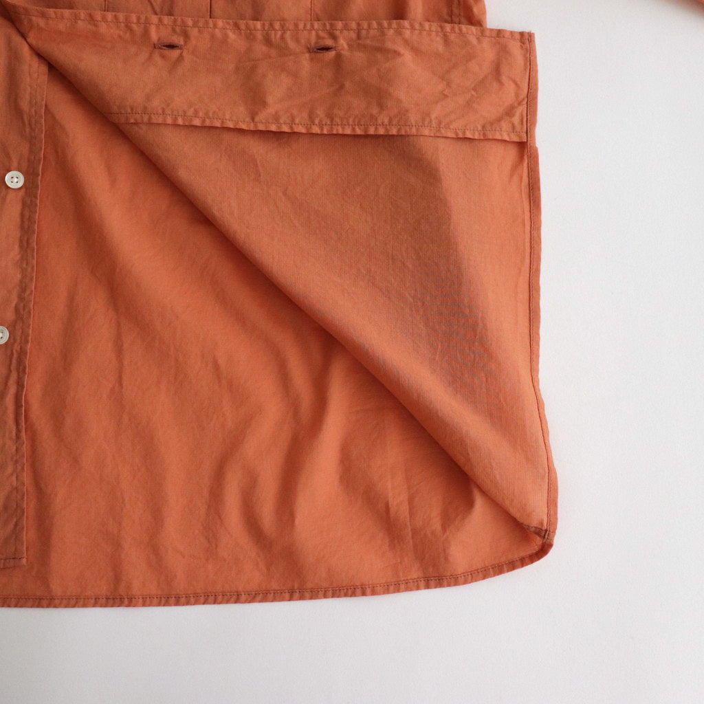 OFFICER SHIRT #ORANGE [M24A-10SH01C]
