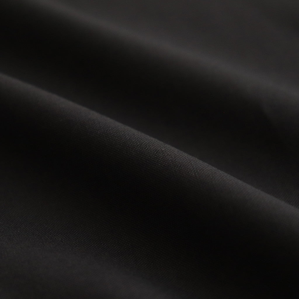 ORGANIC WOOL 2/80 TROPICAL COMFORT FIT SHIRT #CHARCOAL [A24A-14SH01C]