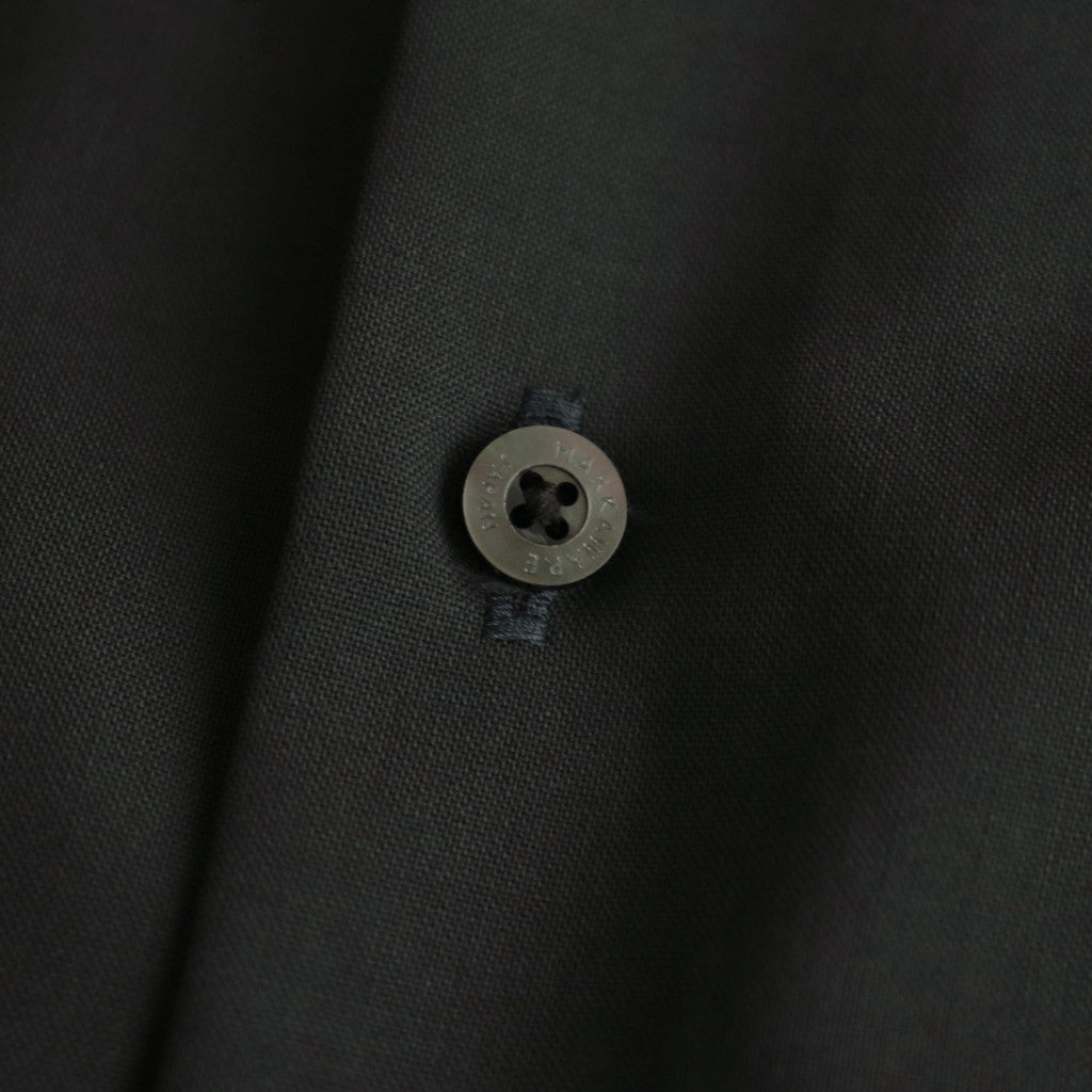 ORGANIC WOOL 2/80 TROPICAL COMFORT FIT SHIRT #OLIVE [A24A-14SH01C]