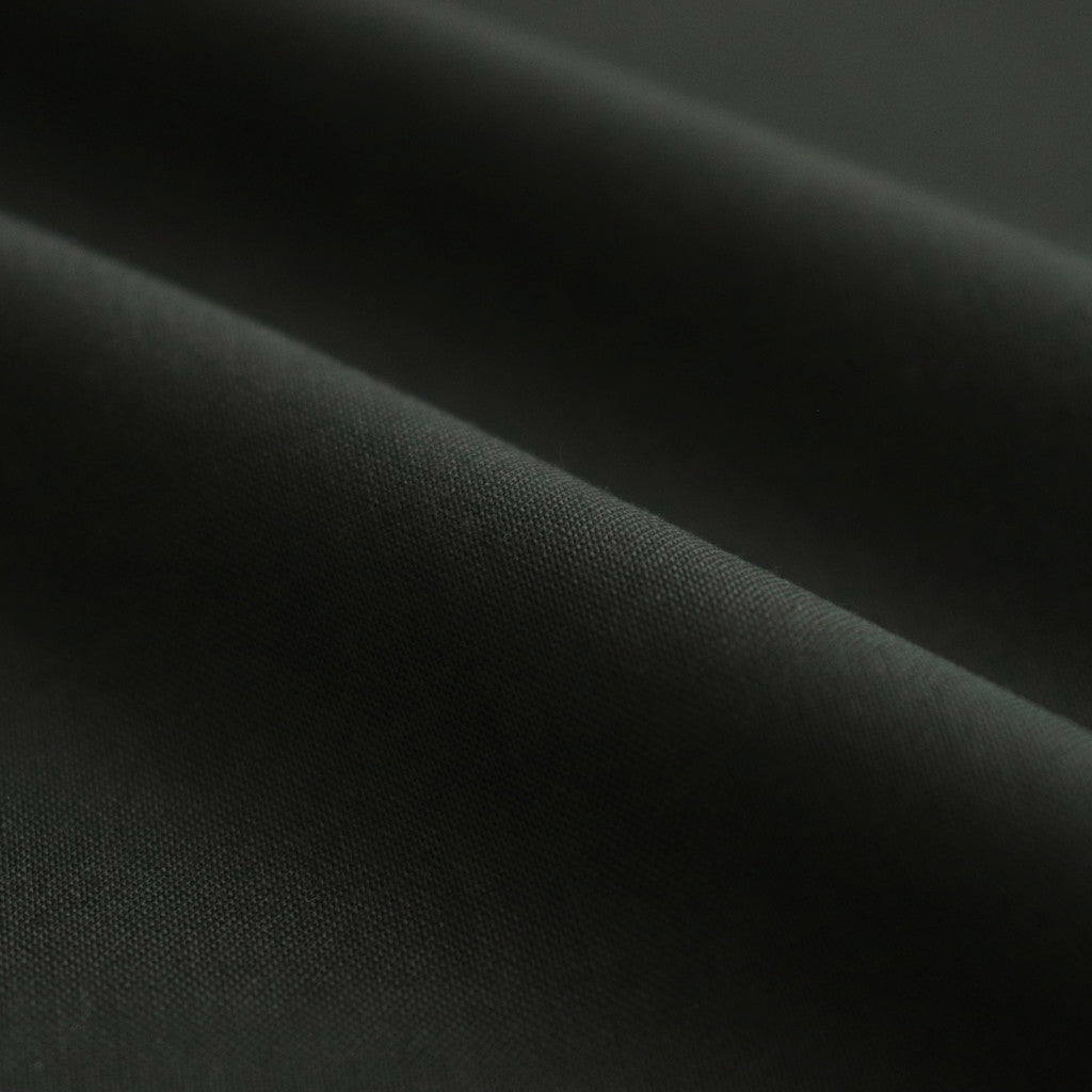 ORGANIC WOOL 2/80 TROPICAL CLASSIC FIT EASY PANTS #OLIVE [A24A-14PT01C]