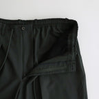 ORGANIC WOOL 2/80 TROPICAL CLASSIC FIT EASY PANTS #OLIVE [A24A-14PT01C]