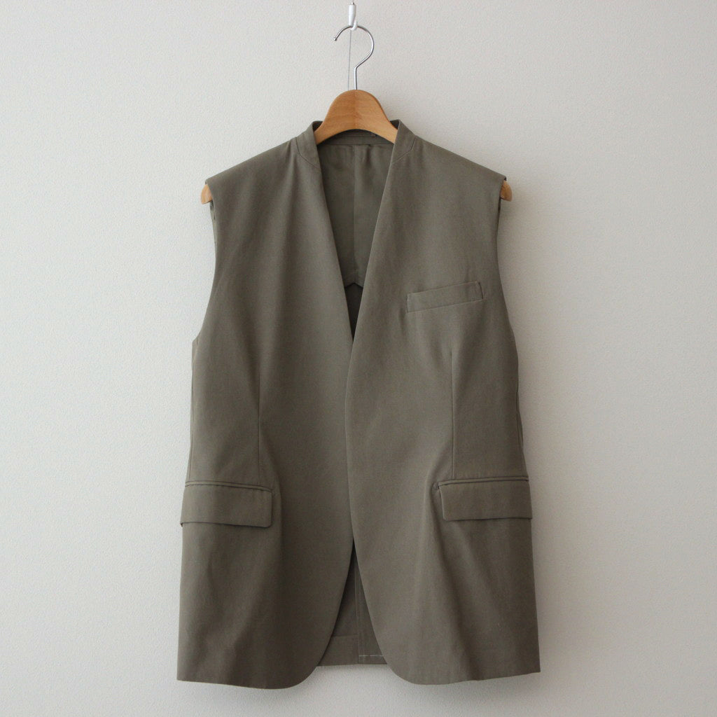 COTTON VOILE GABARDINE NIDOM N/S JK #KHAKI [16841 20028]